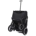 Прогулочная коляска Dearest 818 Plus Black Grey (Yoya Max Premium Set) с накидкой на ножки